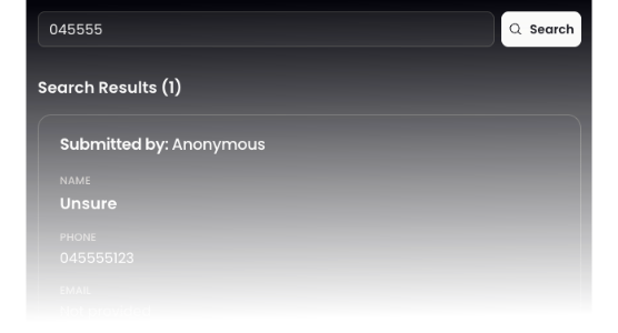 Client research tool