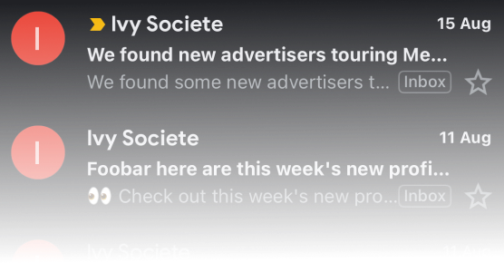 New profiles newsletter