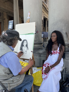 The Portrait in the Square